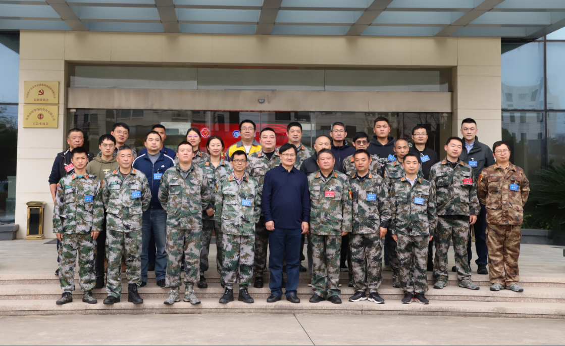 蘇州市人防專業(yè)隊(duì)暨志愿者隊(duì)伍骨干來我司參觀學(xué)習(xí)