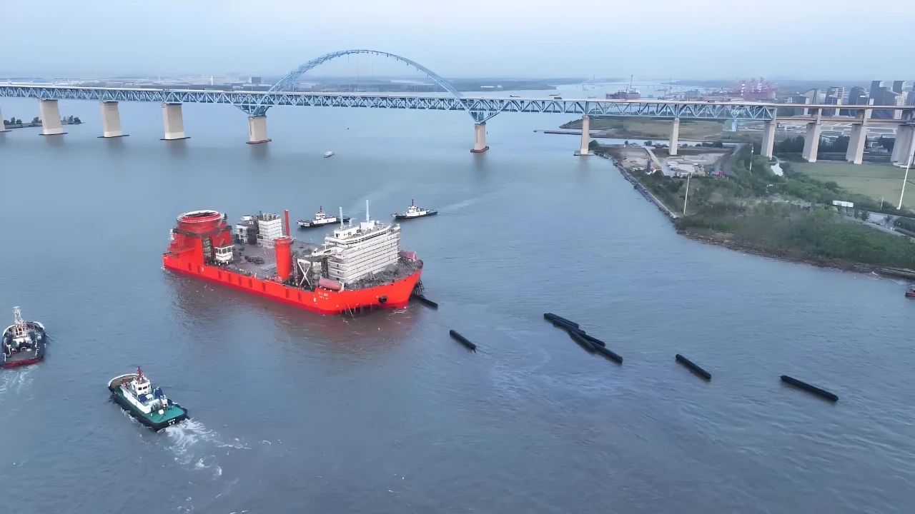 全球最大！國瑞科技助力“正力3500”海上風(fēng)電安裝平臺下水！