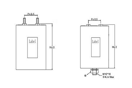 單相交、直流濾波薄膜電容器